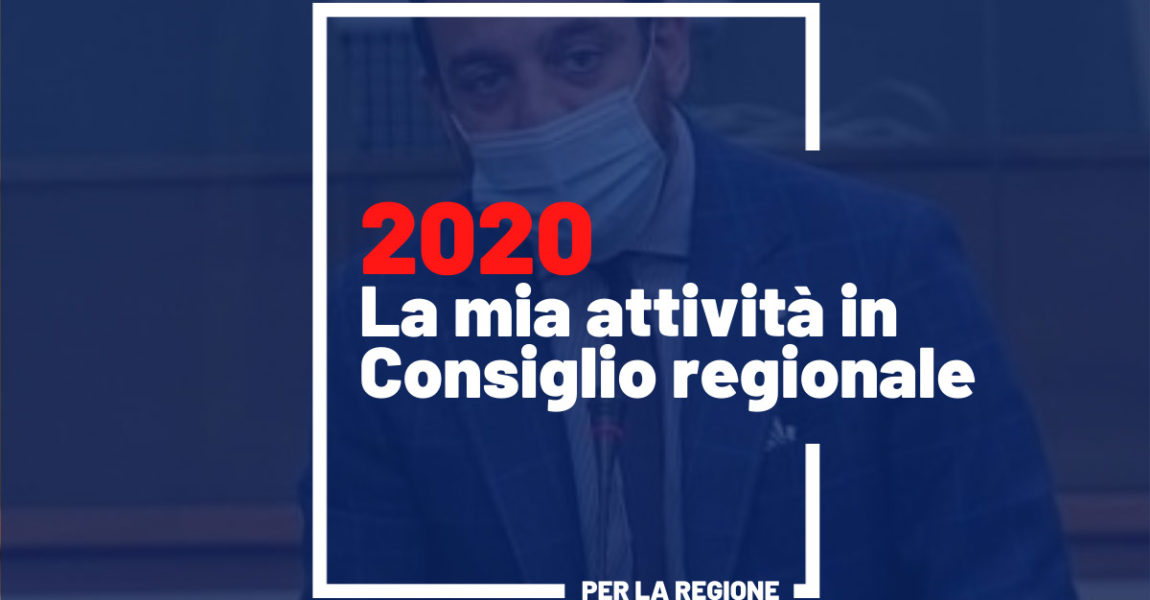 2020: un anno in Consiglio Regionale del Piemonte